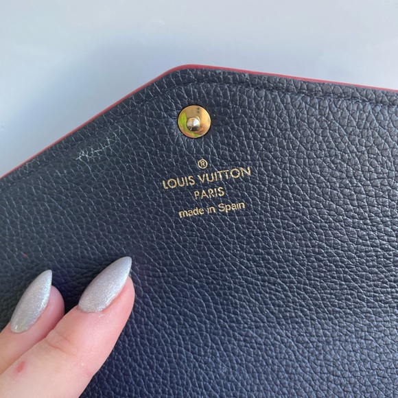 Louis Vuitton Sarah Wallet in Marine Rouge - Picture 11 of 14